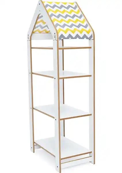 Minera Bebek ve Çocuk Odası Çok Amaçlı Raf: Güvenli ve Dayanıklı Depolama Çözümü