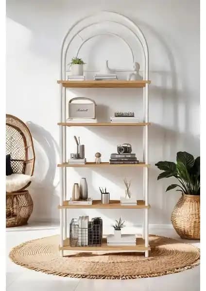 Mobitopya Çevir Kur Çok Amaçlı Raf Dolap Atlantik Çam Modüler Tasarım