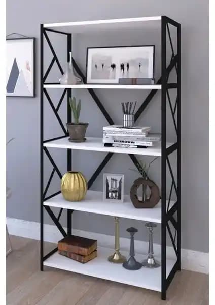 Morpanya Mars Metal Kitaplık: Modern ve Dayanıklı Depolama Çözümü