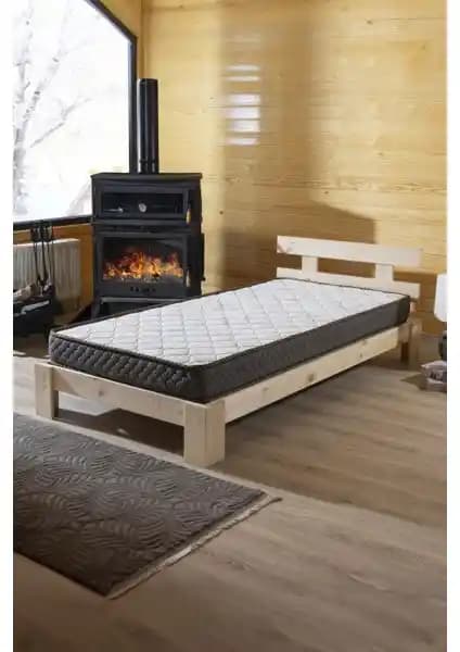 Mubah Tek Kişilik Ortopedik Sünger Yatak 90x190 cm Konfor ve Dayanıklılık Sunar
