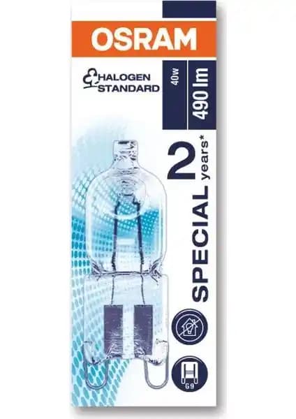 Osram Halopin Pro 66733 35W Sarı Halojen Ampul G9 Duy Enerji Tasarruflu ve Uzun Ömürlü