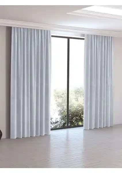 Perle Home Daily Serisi Beyaz Ada Fon Perde: Şık ve Fonksiyonel Tasarım Özellikleri