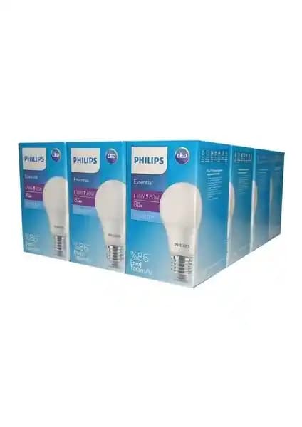 Philips 8W Beyaz Renk LED Ampul: Enerji Tasarrufu ve Uzun Ömürlü Aydınlatma Çözümü