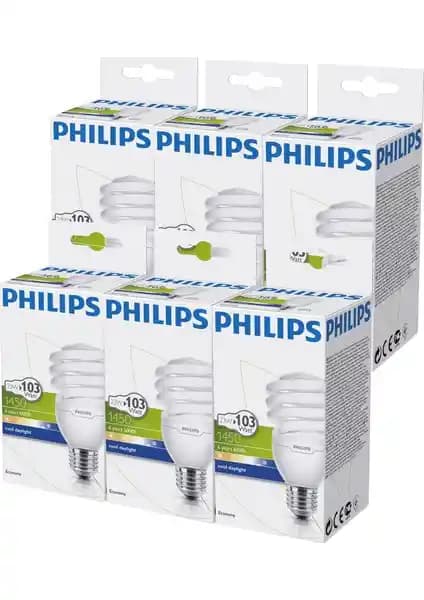Philips EconomyTwister 23W E27 Duy Beyaz Işık Ampulü - Yüksek Performans ve Enerji Tasarrufu
