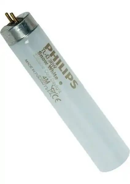 Philips Floresan Ampul 36 W Beyaz Işık Snow White 25 Adet Geniş Kullanım Alanları İçin