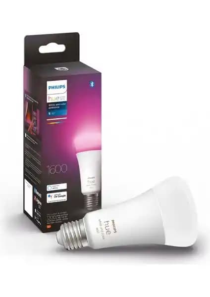 Philips Hue Akıllı Renkli Ampul 13.5-100W E27 1600 Lumen ile Modern Ev Aydınlatması