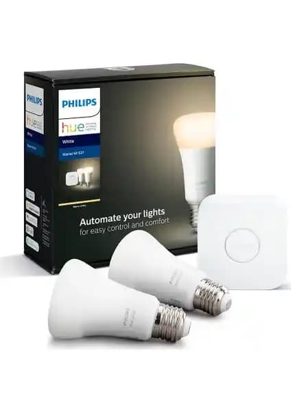Philips Hue Beyaz Akıllı Başlangıç Seti ile Ev Aydınlatmanızı Kolayca Kontrol Edin