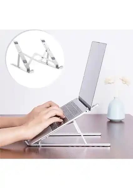 Real West Ayarlanabilir Dizüstü Destek Tabanı: Ergonomik ve Taşınabilir Çalışma Çözümü
