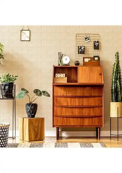 Renkli Kendinden Yapışkanlı 3D Duvar Paneli Modern ve Estetik İç Mekan Dekorasyonu