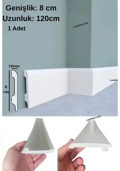 Renkli PVC Süpürgelik ile Ev Dekorasyonunuza Modern ve Dayanıklı Çözüm