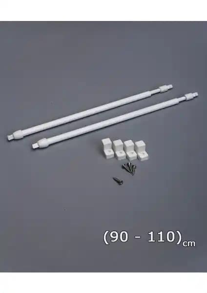 Şahinsoy 90-110 cm Briz Çubuğu ile Estetik ve Dayanıklı Perde Montajı Çözümü