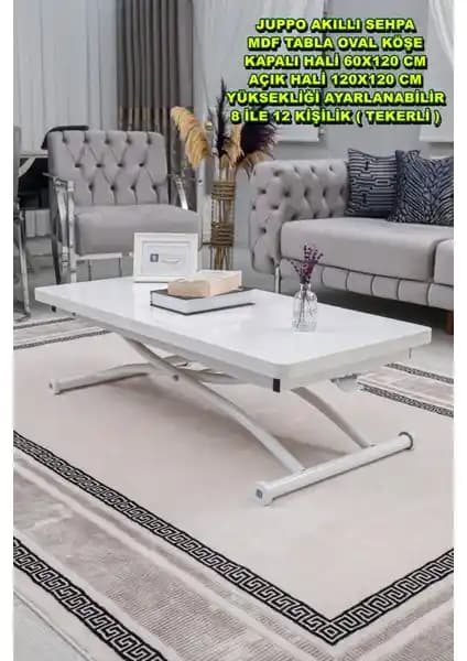 Sehpam Akıllı Sehpa Juppo: Çok Fonksiyonlu Modern ve Ayarlanabilir Mobilya Çözümü