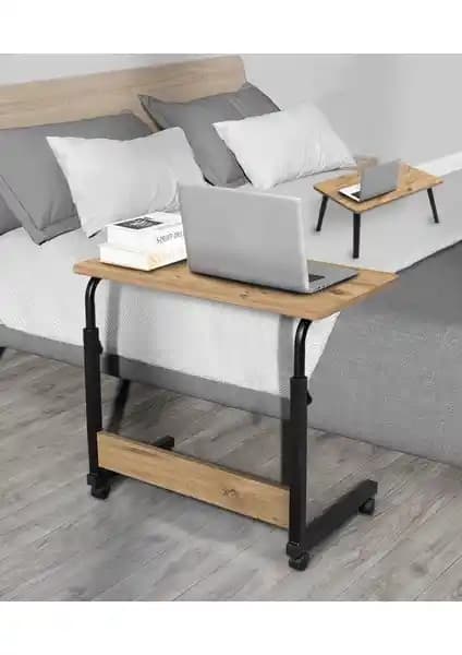 Servetavcı Çift Fonksiyonlu Yüksekliği Ayarlanabilir Laptop Sehpası ve Çalışma Masası