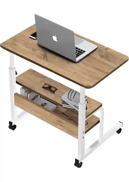 Servetavcı Esil Yükseklik Ayarlı ve Çift Raflı Laptop Sehpası ve Çalışma Masası Özellikleri