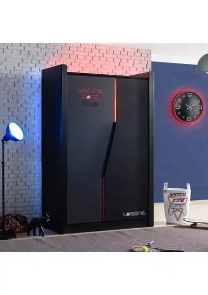 Setay Gardırop: Modern ve Fonksiyonel 2 Kapaklı LEDli Dolap Tasarımı ve Özellikleri