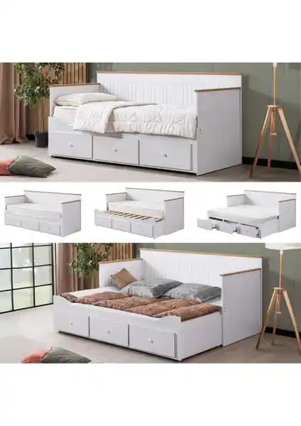 Setay Yavrulu Karyola ve Konforlu Yatak Çözümü - Modern ve Dayanıklı Tasarım