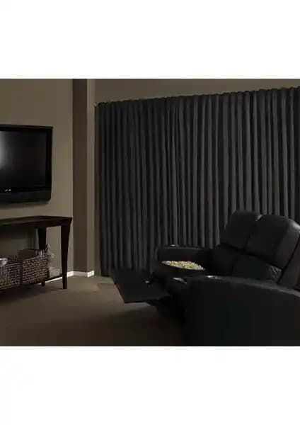 Taç Siyah Blackout Karartma Perde: Estetik ve Fonksiyonellik Bir Arada