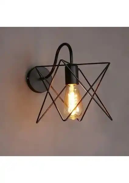 Talu Çarpık Modern Aplik Siyah: Şık ve Fonksiyonel İç Mekan Aydınlatma Çözümü