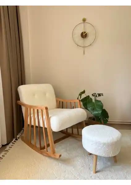 Teddy Sallanan Ahşap Berjer Özellikleri ve Kullanım Alanları