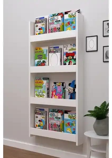 Ue Mobilya Montessori Kitaplık: Güvenli ve Estetik Çocuk Odası Depolama Çözümü