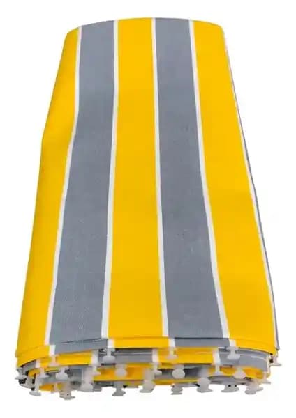 Uzun Tekstil Balkon Perdesi: Dayanıklı ve Estetik Balkon Koruma Çözümü