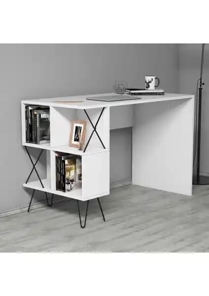 Variant Extra Çalışma Masası Beyaz: Modern ve Dayanıklı Ofis ve Ev Kullanımı İçin