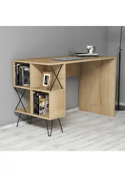 Variant Mobilya Variant Extra Çalışma Masası Meşe - Modern ve Dayanıklı Ofis Mobilyası