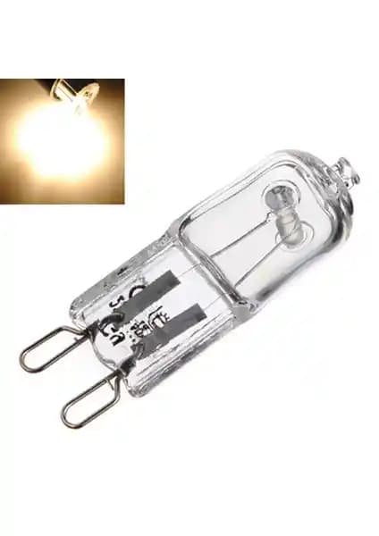 Vegamax G9 Halojen Kapsül Ampul 220V Şeffaf Yüksek Performanslı Aydınlatma Çözümü