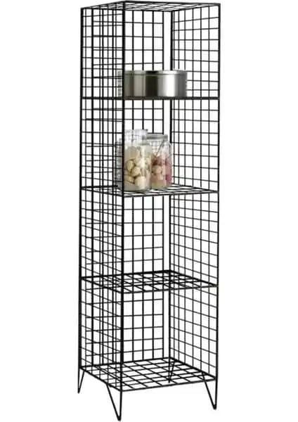 Weblonya Tel Kitaplık Raf Dolap 5045 Modern ve Dayanıklı Metal Depolama Çözümü