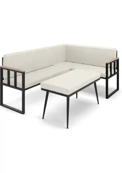 Wood House Poli Köşe Takımı: Modern ve Dayanıklı Oturma Çözümü 85 Karakter