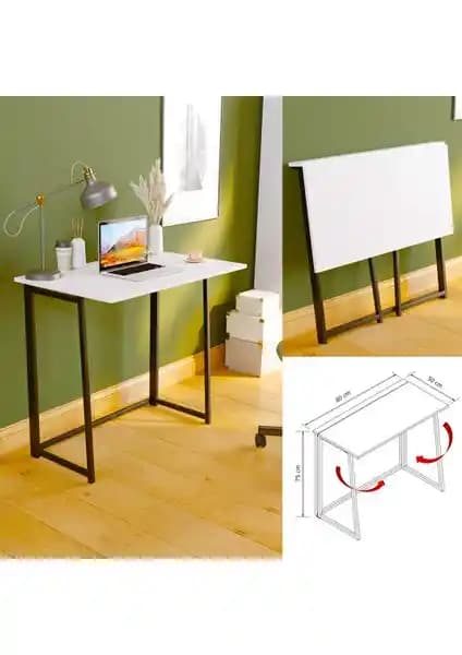 Yüceer Home WorkPro Katlanır Çalışma Masası: Modern ve Pratik Çözüm