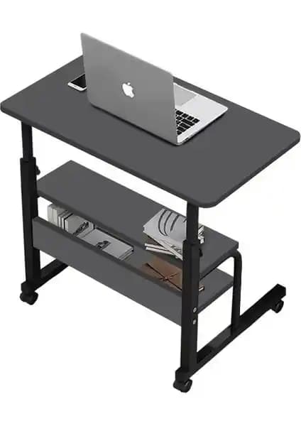 Yükseklik Ayarlı Çift Raflı Laptop Sehpası ve Çalışma Masası Özellikleri