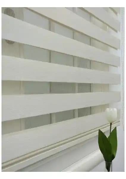 ZebraEvim Ekru Bambu Zebra Perde: Modern ve Doğal Dekorasyon İçin Uygun Seçenek