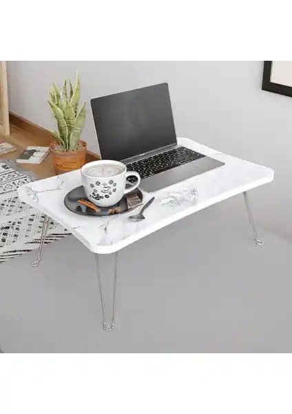 Zuesse Dizayn Taşınabilir Katlanır Çalışma Sehpası Ev ve Ofis İçin Fonksiyonel Tasarım