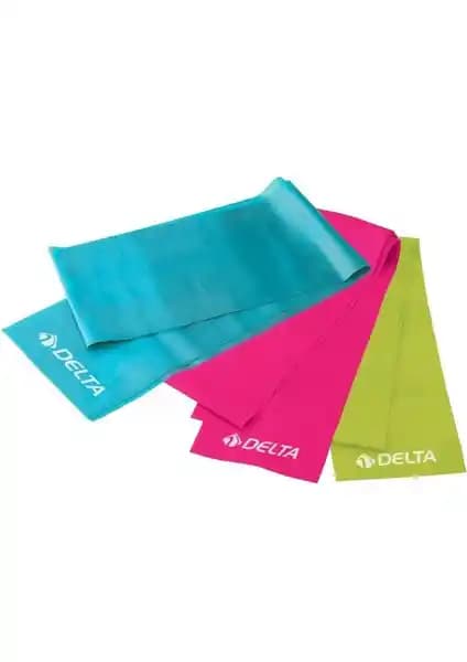 Delta 3'lü Pilates Bantı ve Orta Sertlikte Direnç Lastiği Karşılaştırması
