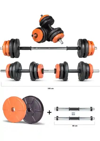 Ecgspor Ağırlık Setleri Karşılaştırması: 17 kg Çok Fonksiyonlu Halter ve 36 kg Dambıl Seti