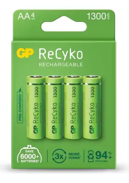 GP AA 1300 mAh ve 2600 mAh Şarjlı Kalem Pil Karşılaştırması ve Kullanım Alanları