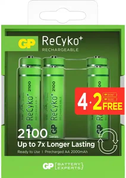 GP Batteries Recyko Pro 2000mAh ve Varta 2100mAh AA Şarj Edilebilir Piller Karşılaştırması