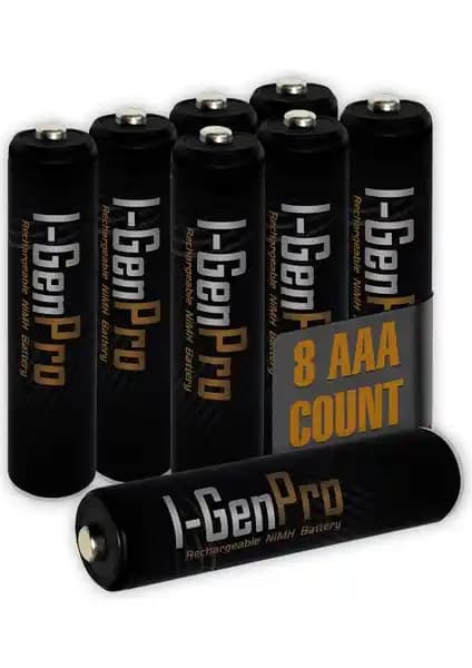 İ-Gen ve Varta AAA Şarjlı Pillerin Karşılaştırması ve Performans Analizi