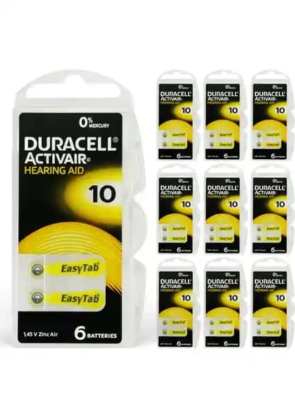İşitme Cihazı Pili Karşılaştırması: Duracell Activair 10 ve Rayovac Extra 312