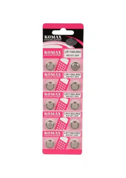 Komax LR1130 ve Oxford AG10 LR1130 Pil Karşılaştırması Elektronik Cihazlar İçin En İyi Seçenekler