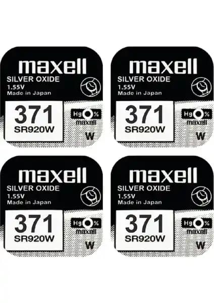 Maxell 371 SR920SW ve Maxell 377 SR626SW Saat Pilleri Karşılaştırması ve Özellikleri