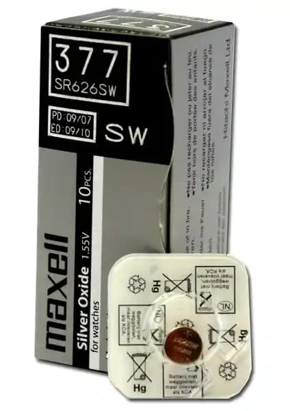 Maxell 377 SR626SW Pil Karşılaştırması: Günlük Kullanım ve Saatler İçin Doğru Seçim