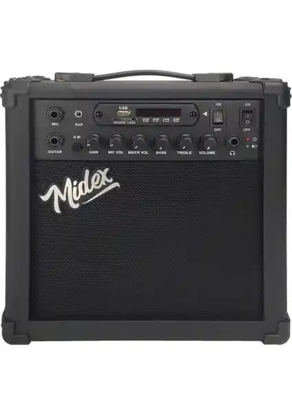 Midex MGA-25BK ve MGA-35BK-FP Elektronik Gitar Amfileri Karşılaştırması