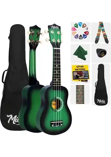 Midex UKX-500GR ve UKX-901NT Soprano Ukulele Karşılaştırması ve Özellikleri