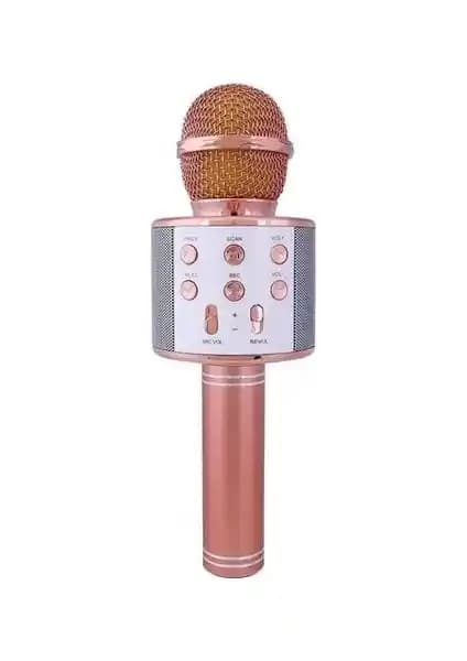 OKMORE Bluetooth Karaoke Mikrofon ile Wster WS-858 Gold Karşılaştırması