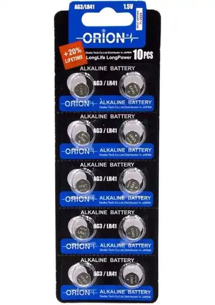 Orion Ag3 LR41 ve Oxford AG3 LR41 Pil Karşılaştırması: Özellikler ve Kullanım Alanları