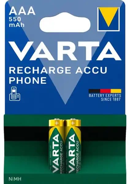 Varta Şarj Edilebilir Pil Karşılaştırması: 550mAh ve 1000mAh Modellerinin Özellikleri
