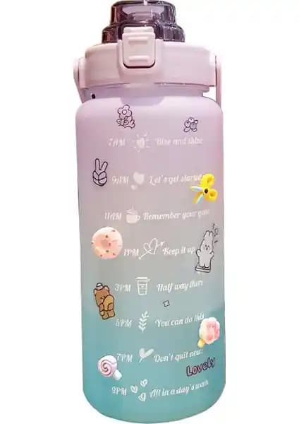 Yongtai WB 2000 ml ve Yeelock 2L Spor Su Şişeleri Karşılaştırması