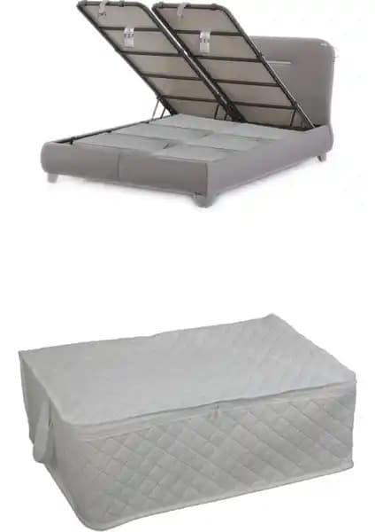 Adarya Baza Altı Büyük Boy Saklama Hurcu ile Eşyalarınızı Düzenli ve Pratik Şekilde Saklayın